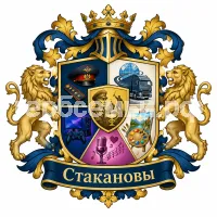 Герб семьи Стакановы