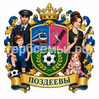Герб семьи Поздеева