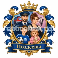 Герб семьи Поздеевы