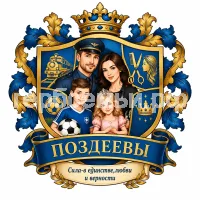 Герб семьи Поздеевы