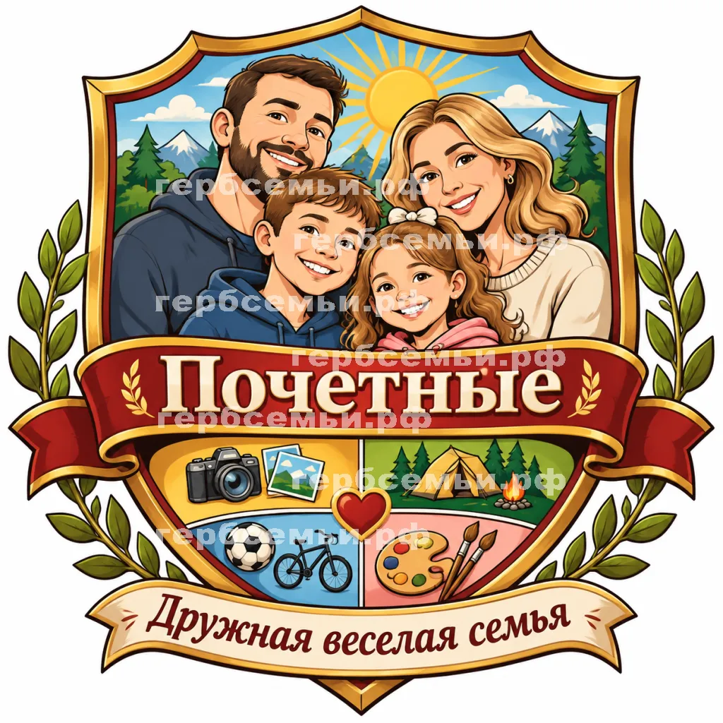 Герб семьи Почетные #43727