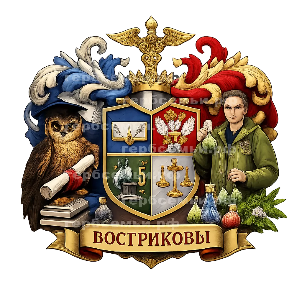 Герб семьи Востриков #14546