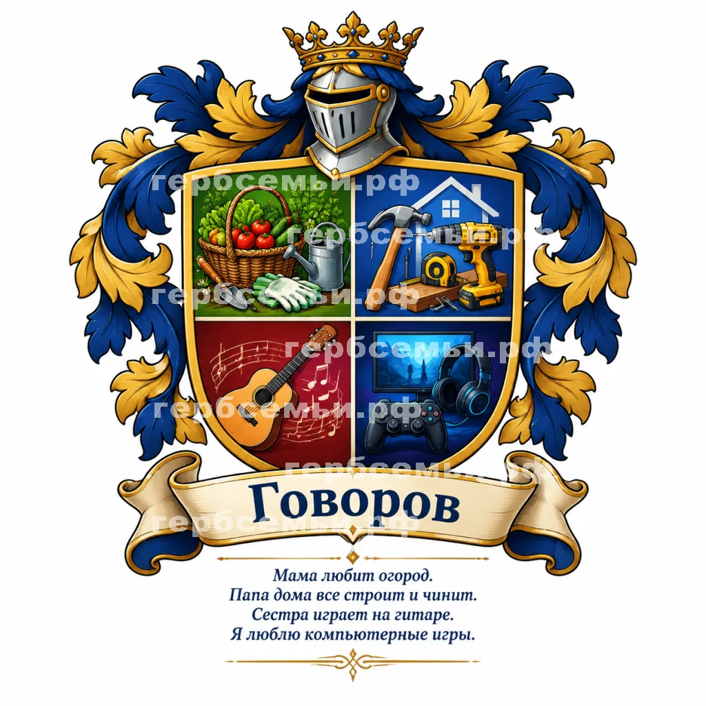 Герб семьи Говоров #43641