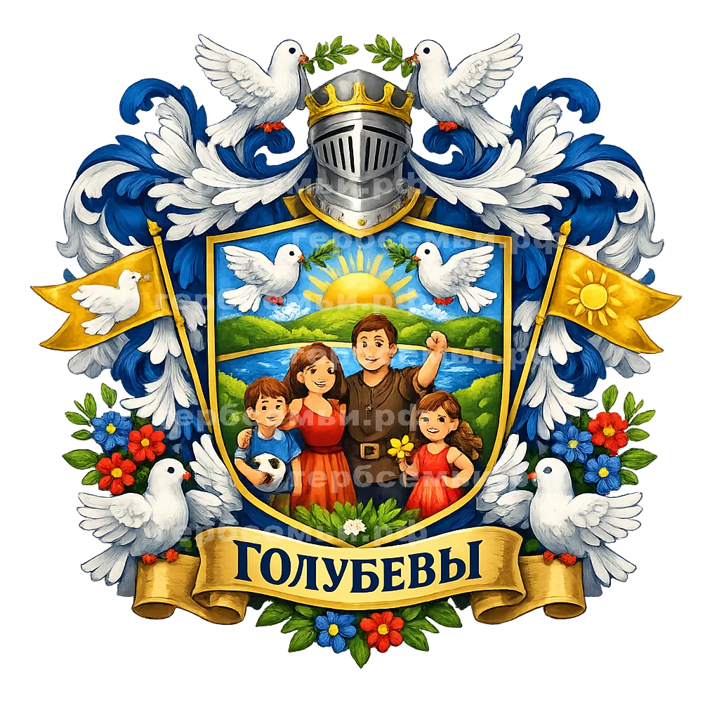 Герб семьи Голубев #17690