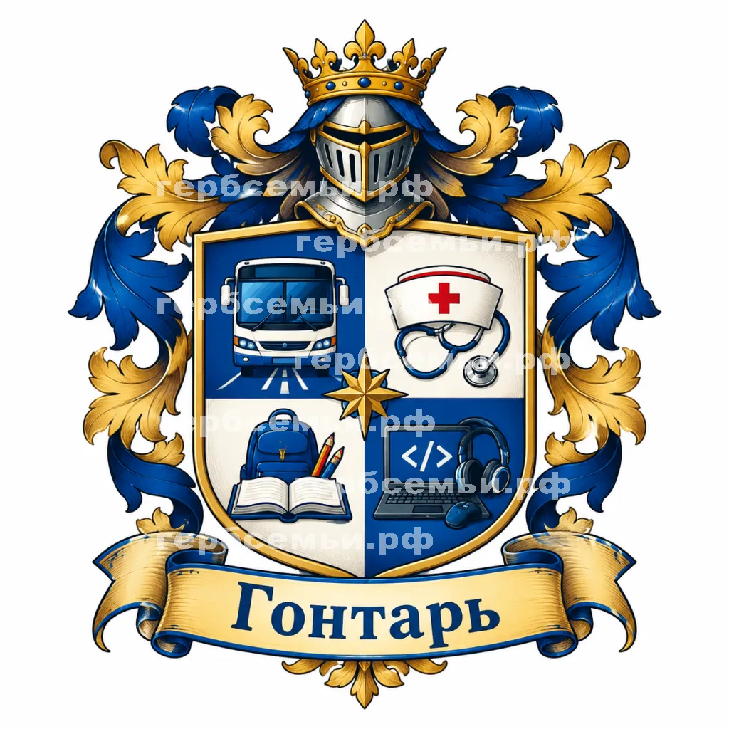 Герб семьи Гонтарь #42996