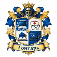 Герб семьи Гонтарь