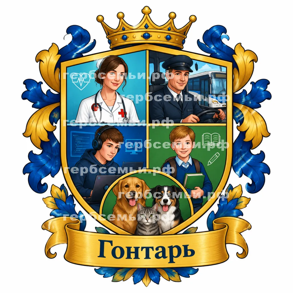 Герб семьи Гонтарь #42997