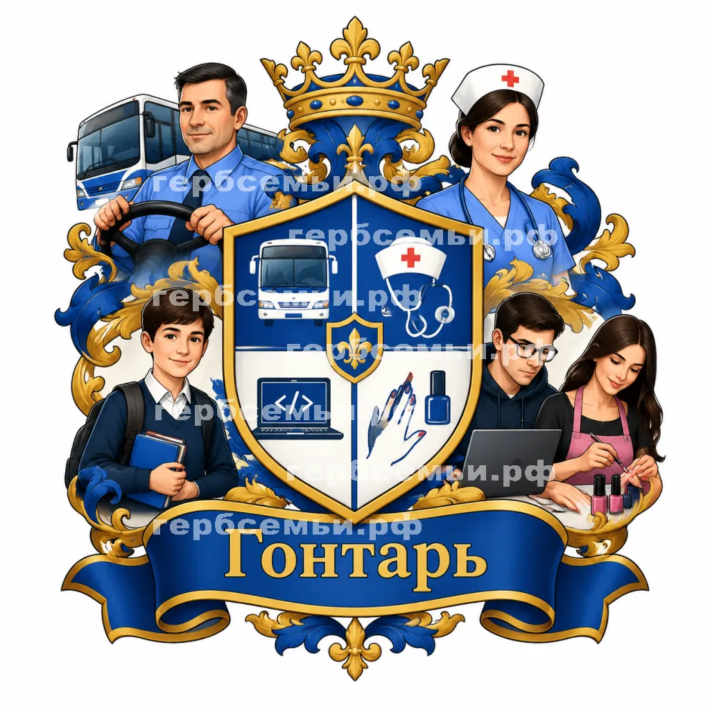 Герб семьи Гонтарь #43033
