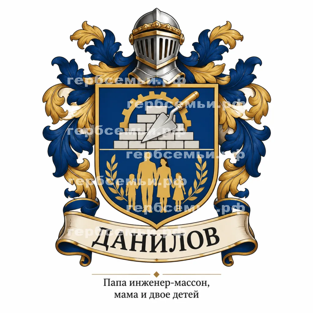 Герб семьи Данилов #43383