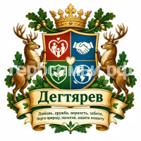 Гербы семьи Дегтярев
