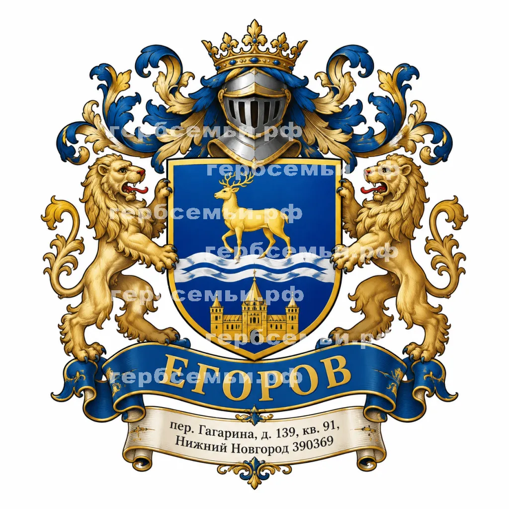Герб семьи Егоров #43521