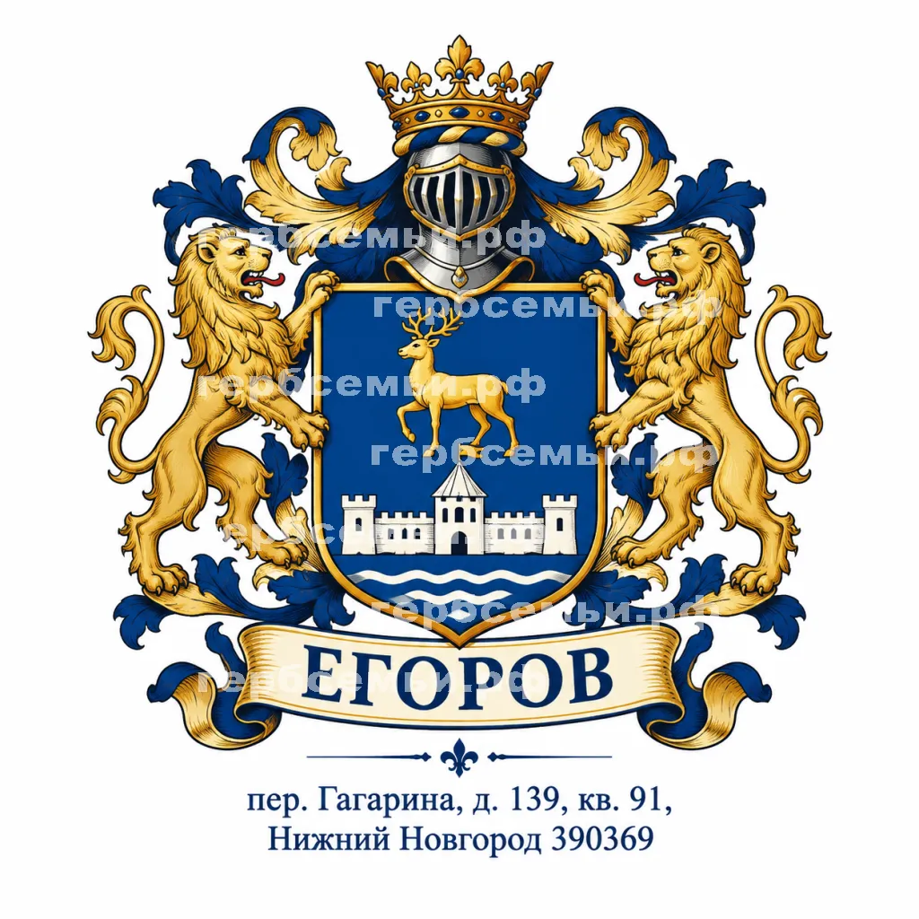 Герб семьи Егоров #43522