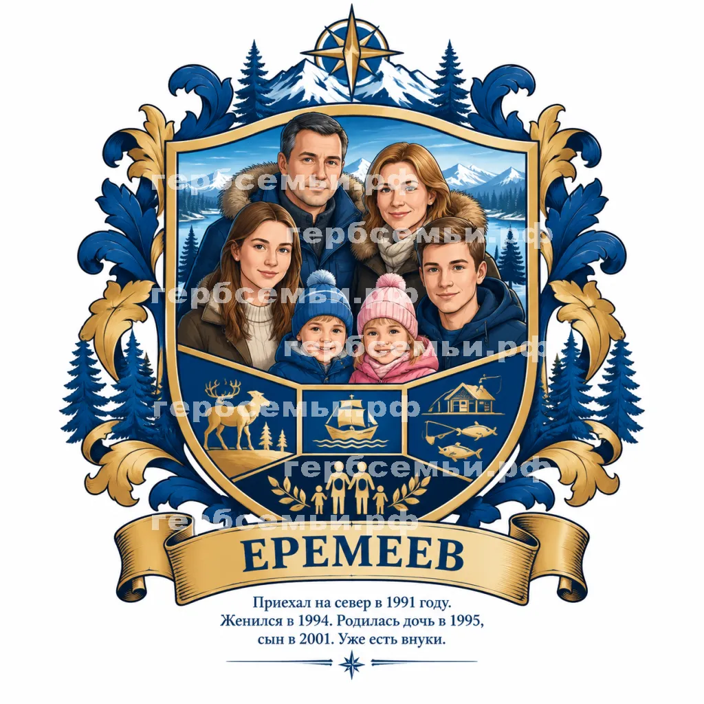 Герб семьи Еремеев #43337