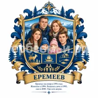 Герб семьи Еремеев
