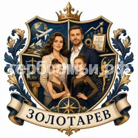Герб семьи Золотарев