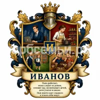 Герб семьи Иванов