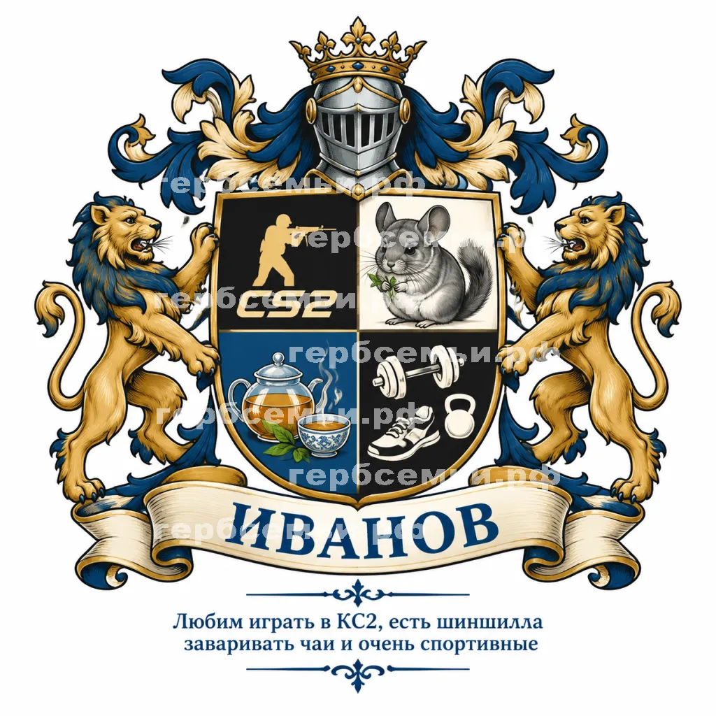 Герб семьи Иванов #42760