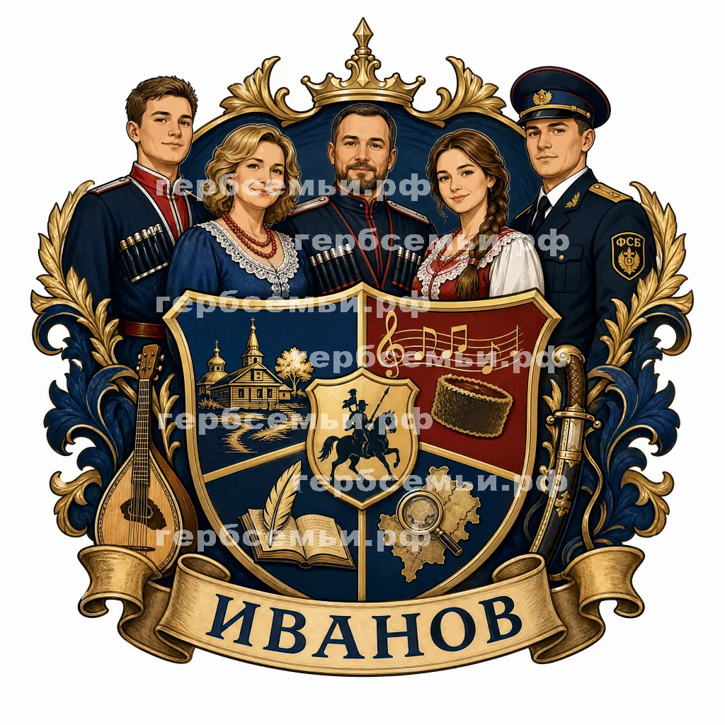 Герб семьи Иванов #43104