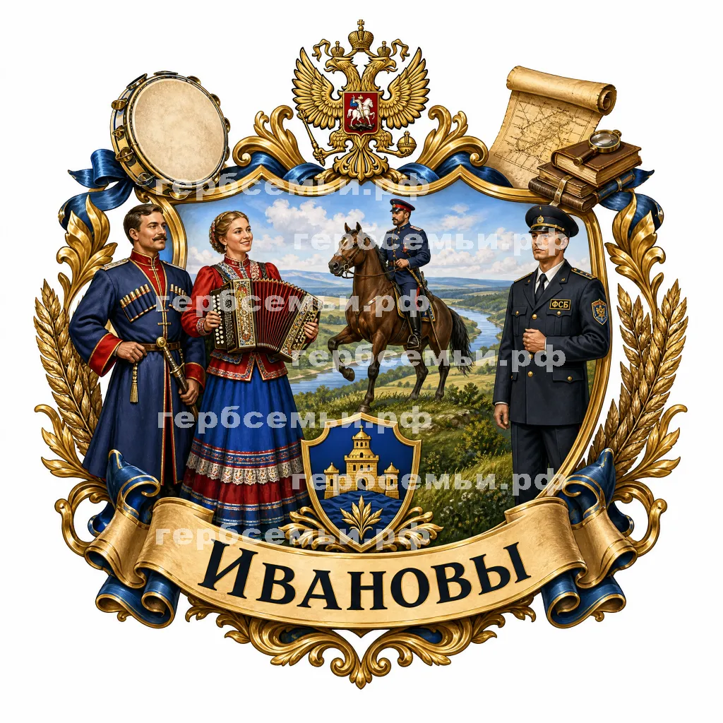 Герб семьи Иванов #43105