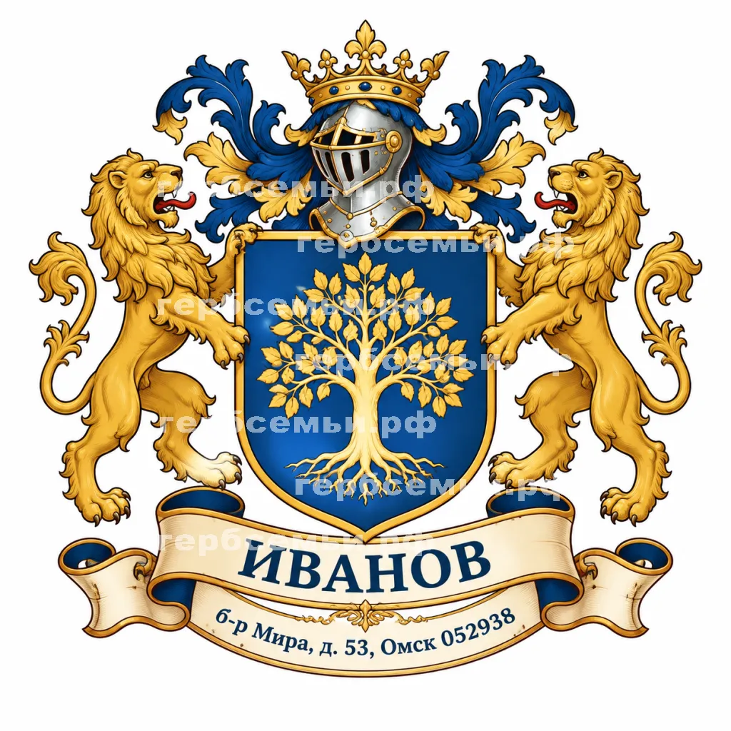 Герб семьи Иванов #43519
