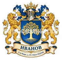 Герб семьи Иванов