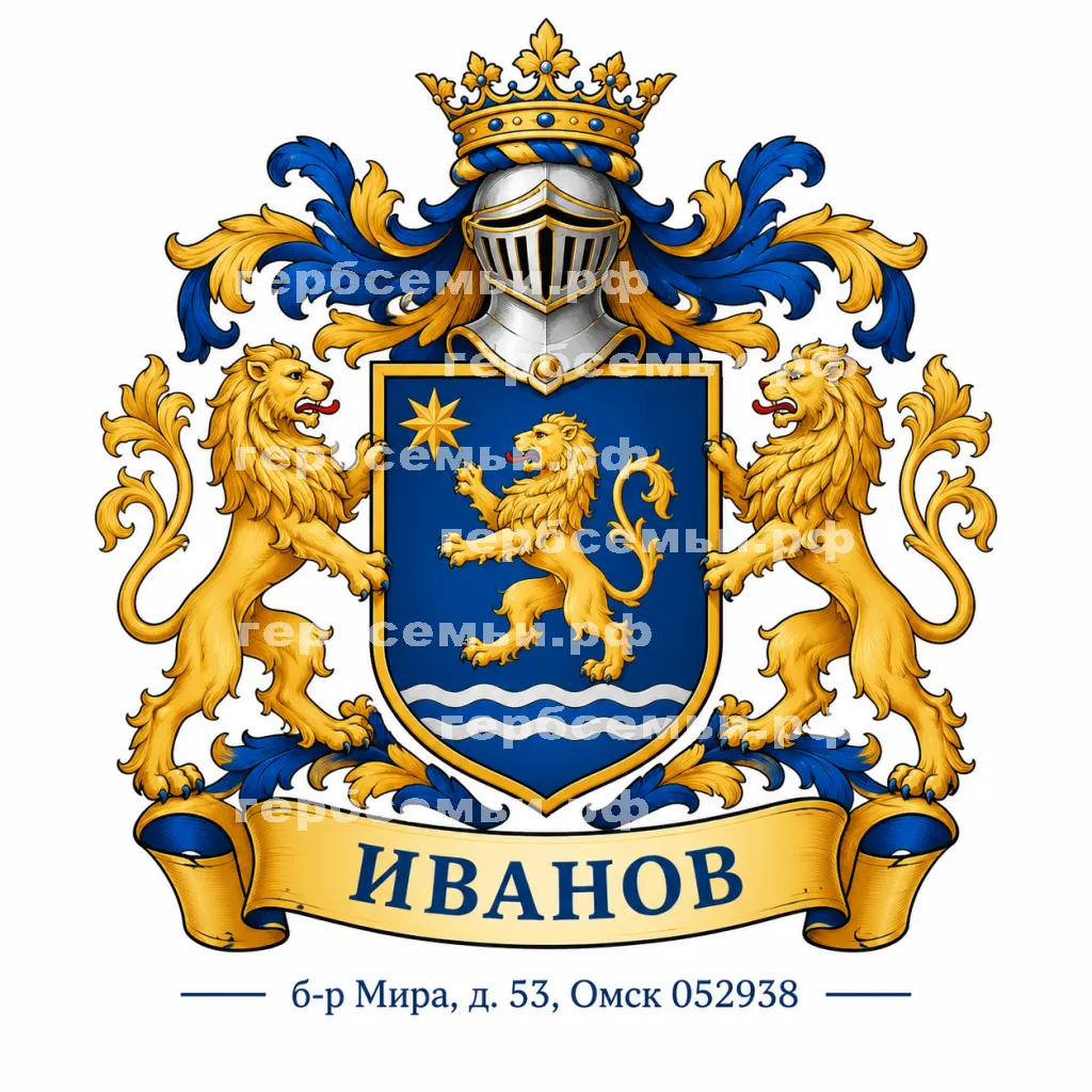 Герб семьи Иванов #43520