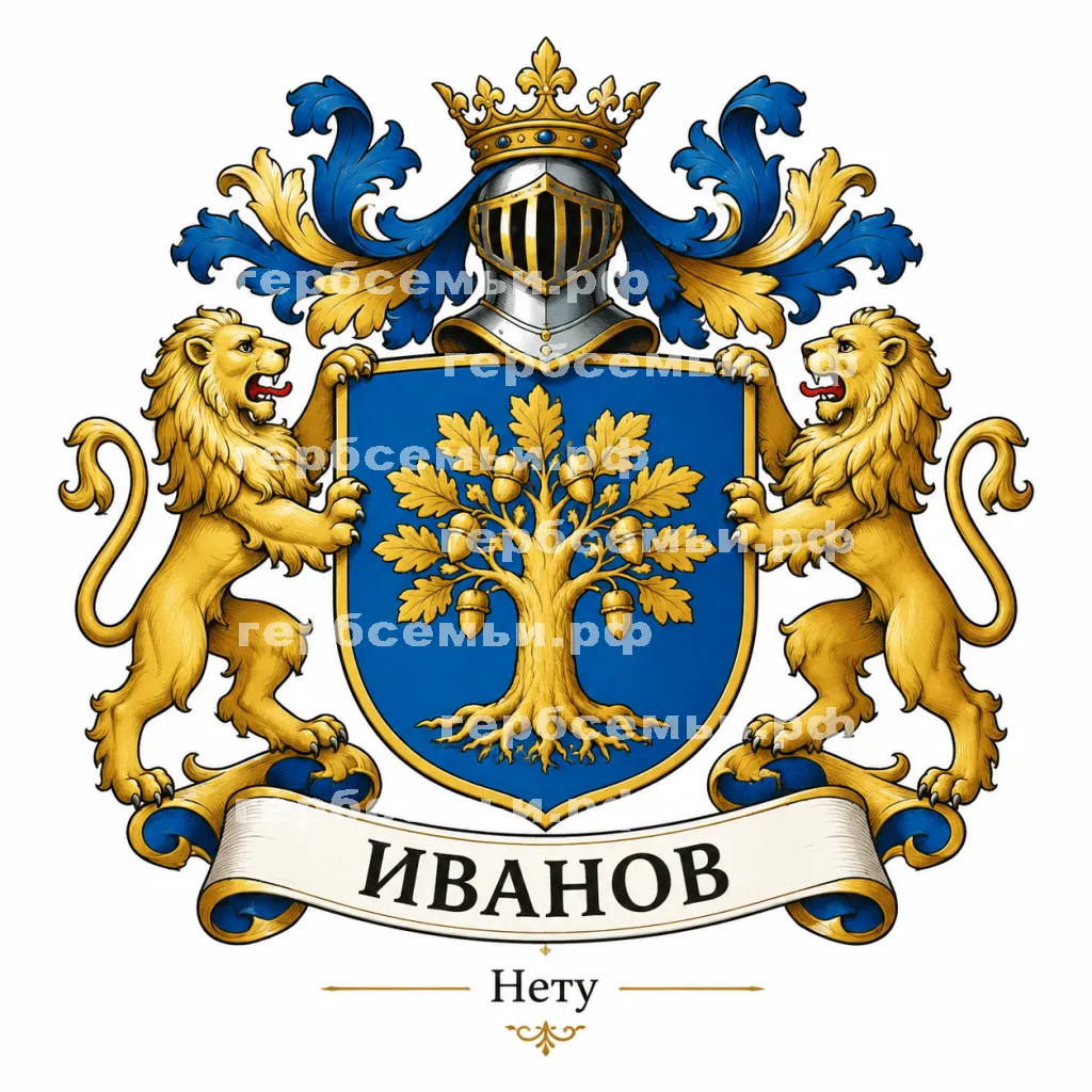 Герб семьи Иванов #43655