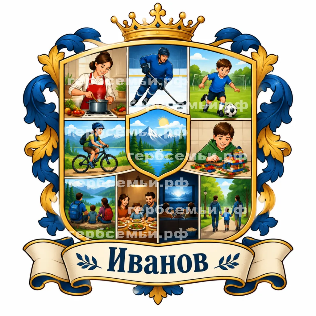 Герб семьи Иванов #43709