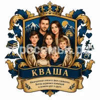 Герб семьи Кваша