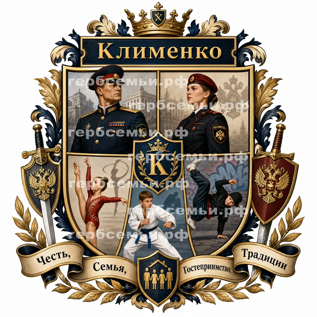 Герб семьи Клименко #41119
