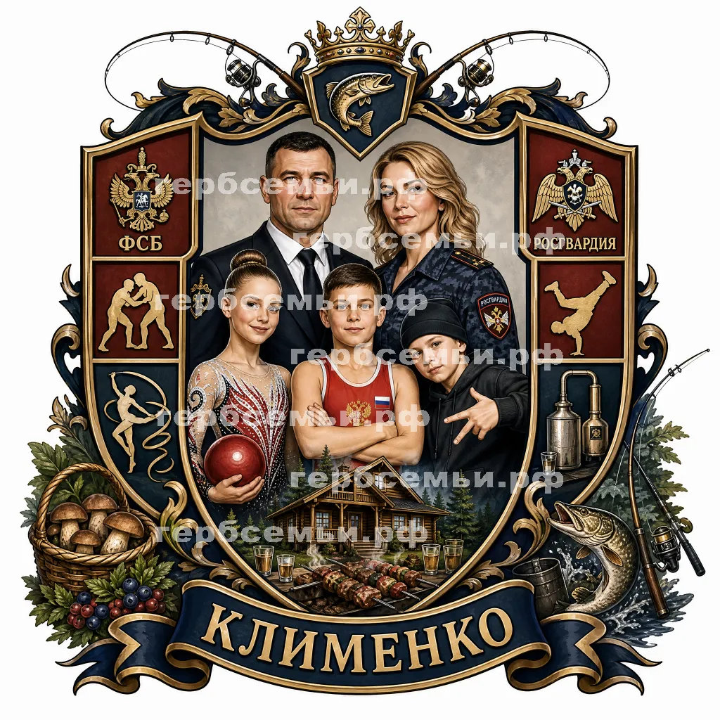 Герб семьи Клименко #41121