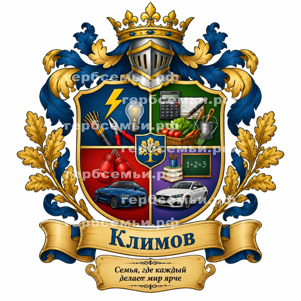 Герб семьи Климов #43492