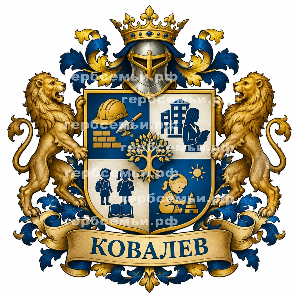 Герб семьи Ковалев #43654