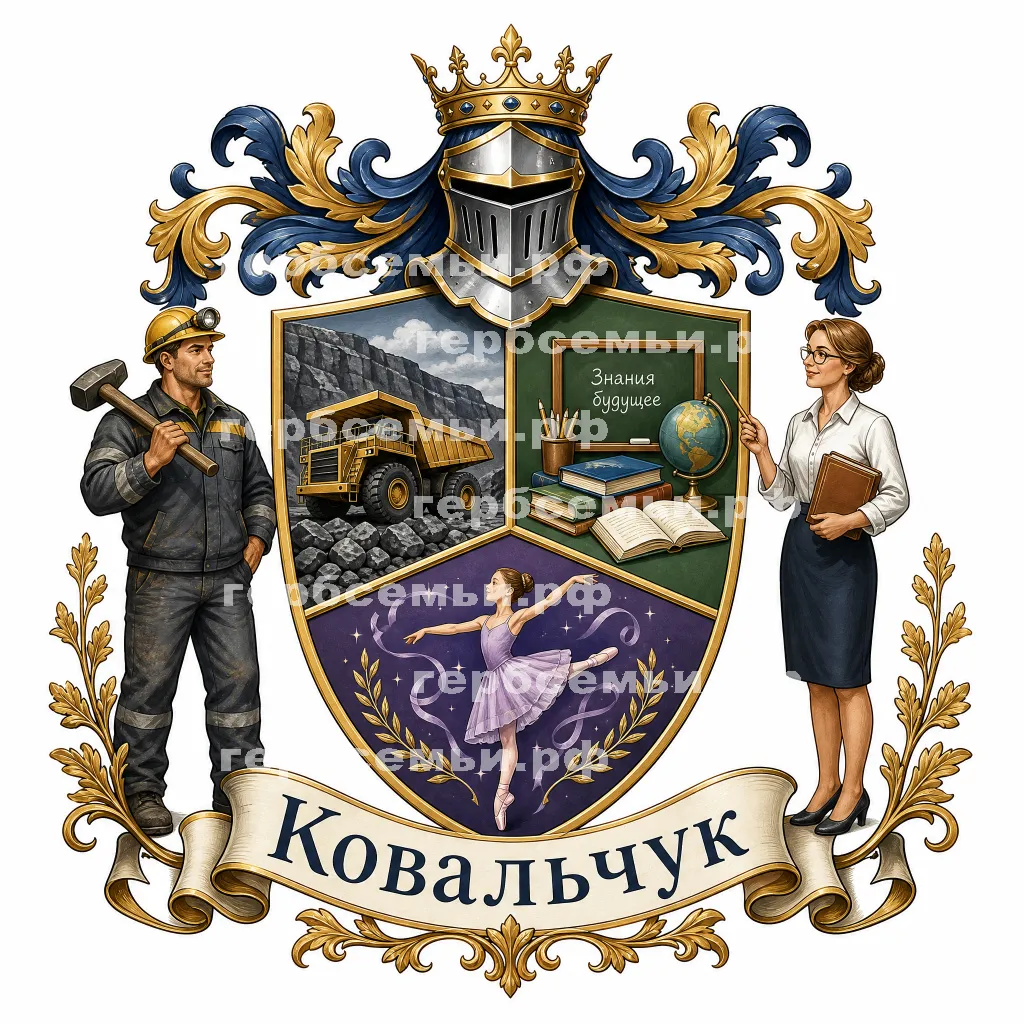 Герб семьи Ковальчук #41286