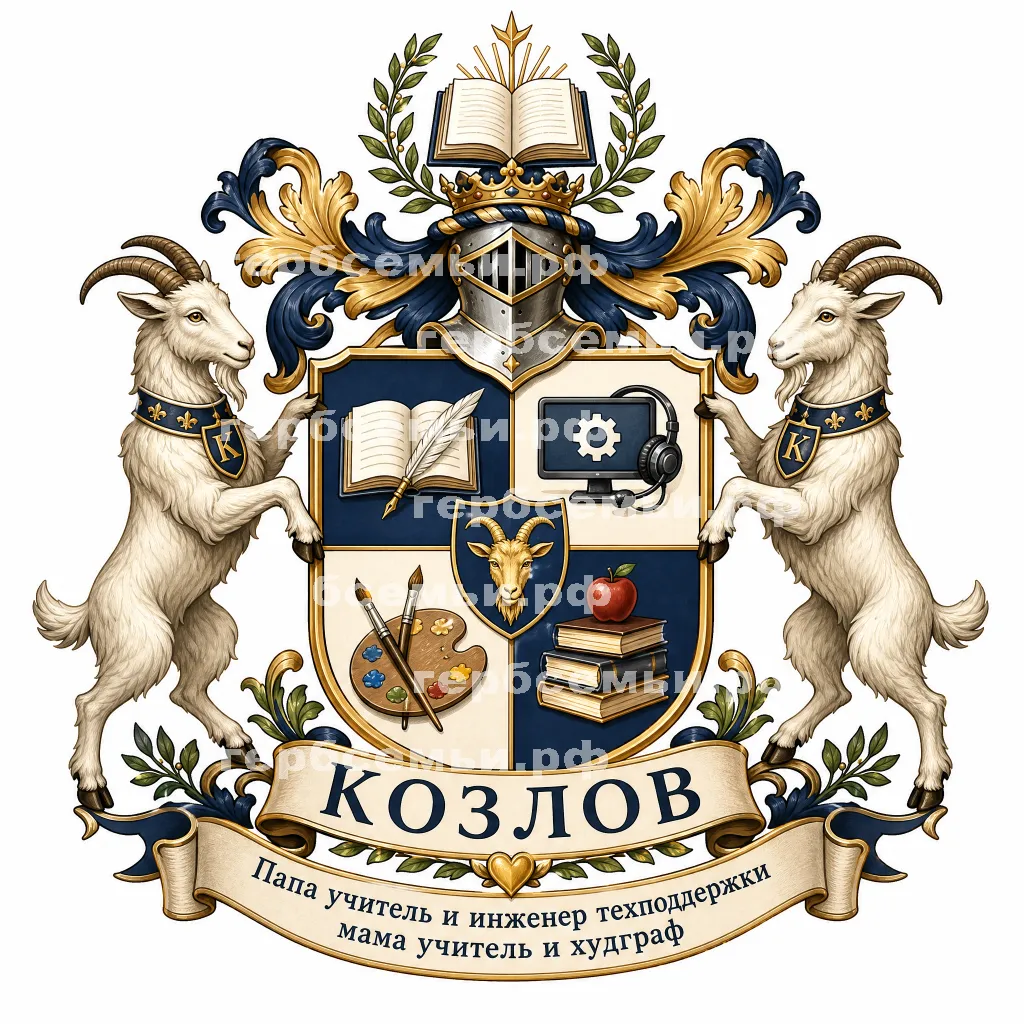 Герб семьи Козлов #41337