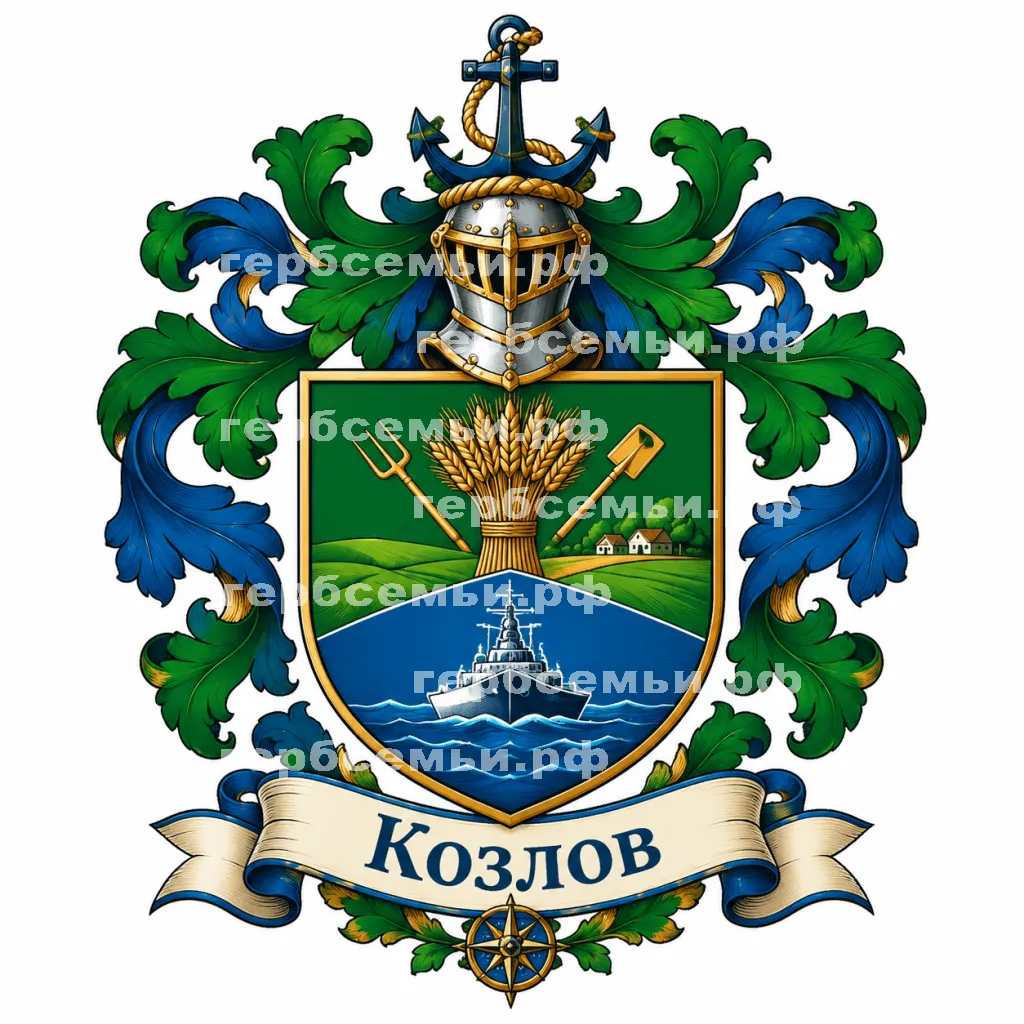 Герб семьи Козлов #43634