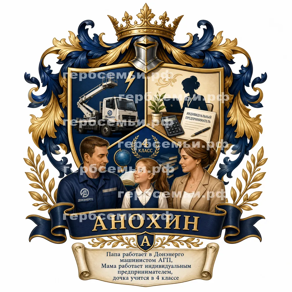 Герб семьи Анохин #41154