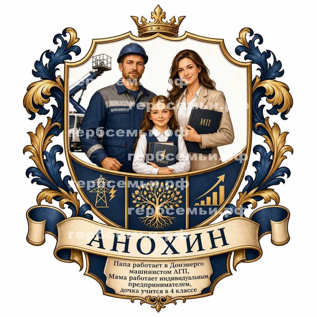Герб семьи Анохин #41157