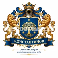 Гербы семьи Константинов