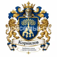 Гербы семьи Корнилов