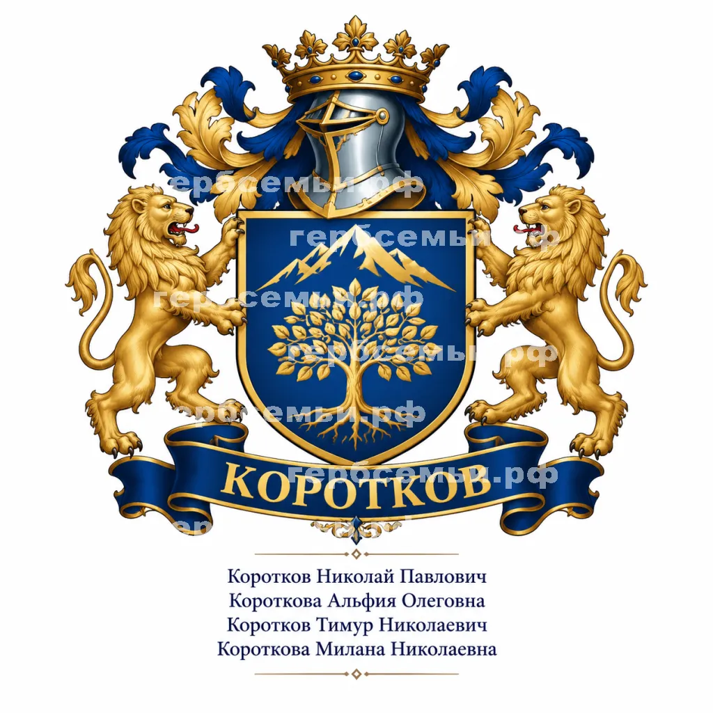 Герб семьи Коротков #41739
