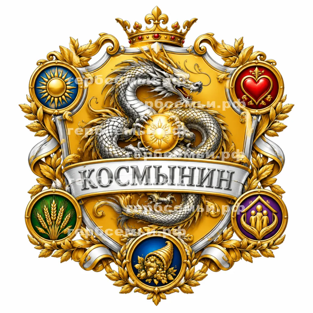 Герб семьи Космынин #41069
