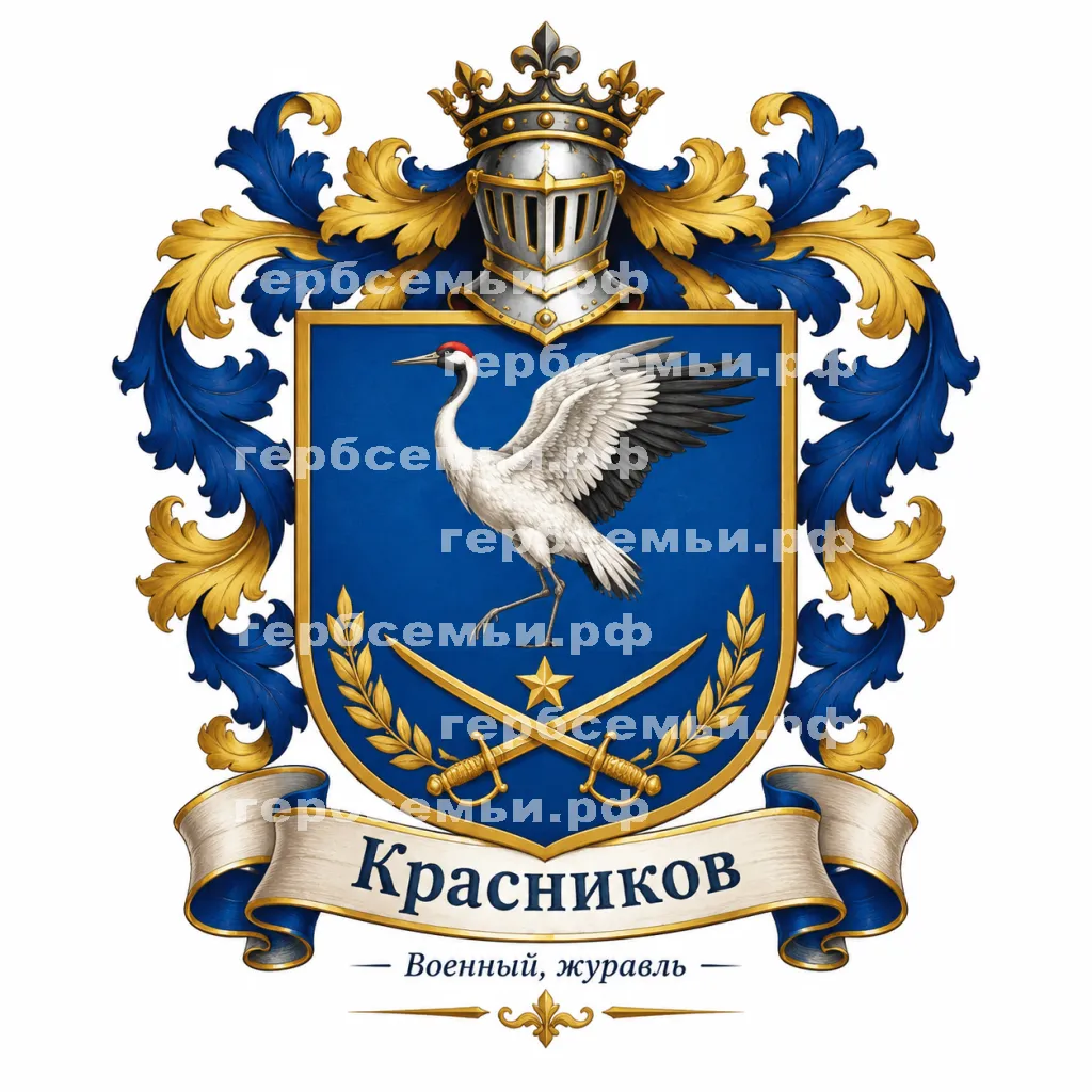 Герб семьи Красников #43649