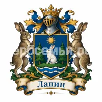 Герб семьи Лапин