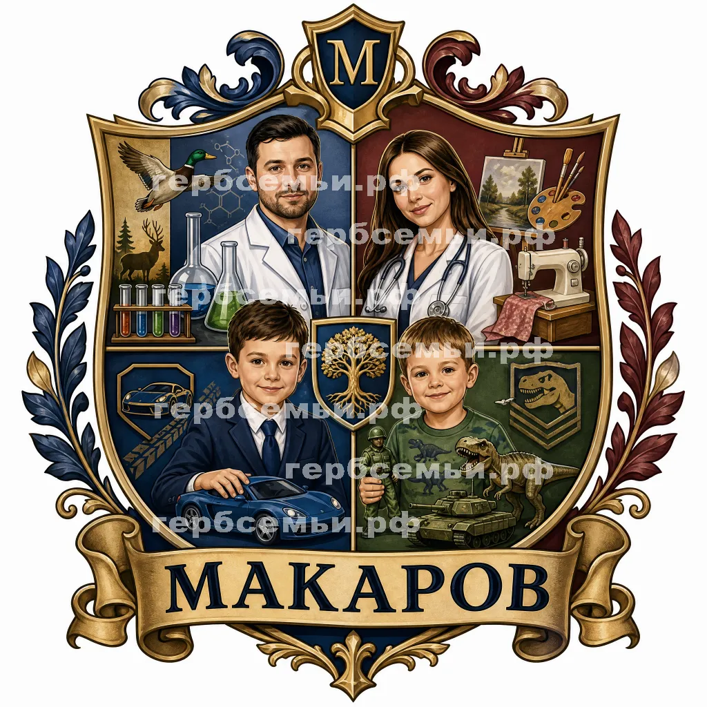 Герб семьи Макаров #41630