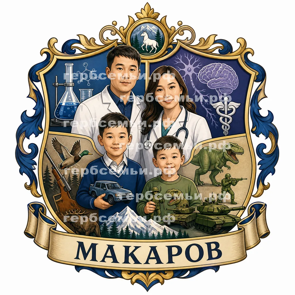 Герб семьи Макаров #41634