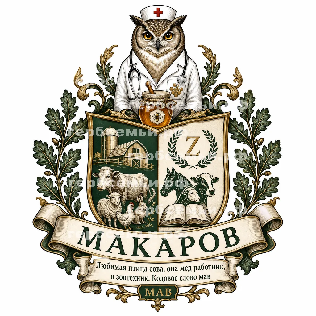 Герб семьи Макаров #43196