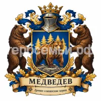 Гербы семьи Медведев