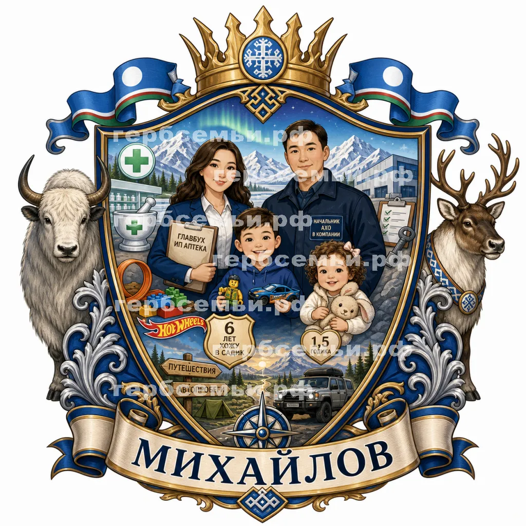 Герб семьи Михайлов #43146