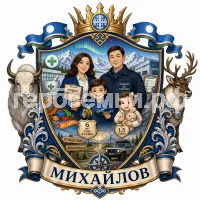 Герб семьи Михайлов